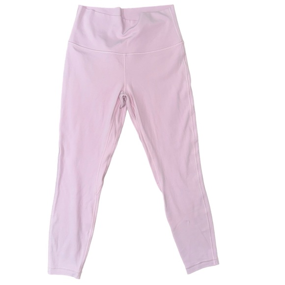 Lululemon Align High-Rise Pant 25" Pink Peony Size 8 - Picture 3 of 8